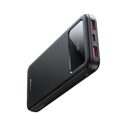 Externe Batterij McDodo MC-4220, 10000mAh, 22.5W, QC + PD, 2 x USB-A - 1 x USB-C, Zwart
