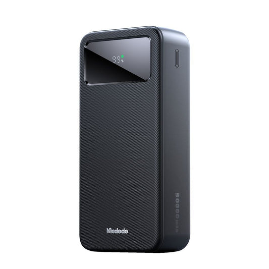 Externe Batterij McDodo MC-4240, 30000mAh, 22.5W, QC + PD, 2 x USB-A - 1 x USB-C, Zwart