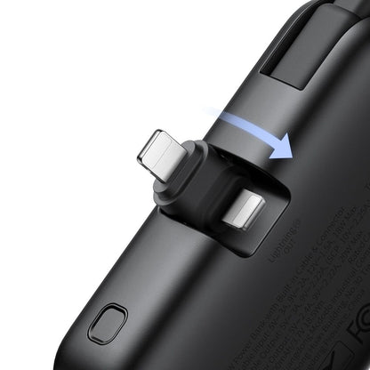 Externe Batterij McDodo MC-7800 Freekit, 5000mAh, 22.5W, PD, 1 x Lightning - 2 x USB-C, Zwart