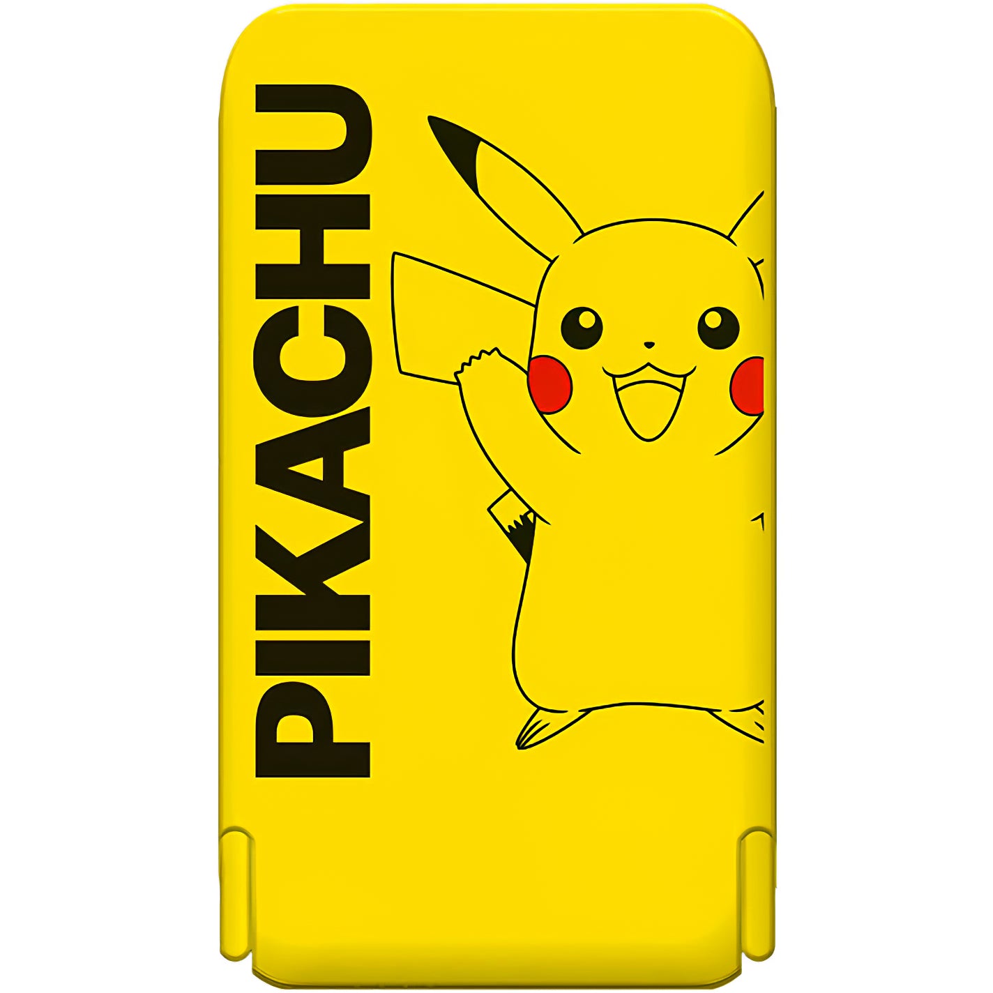 Draadloze Externe Batterij OTL Pokemon Pikatchu, 5000mAh, 20W, PD + FQI, 1 x QI - 1 x USB-C, Geel PK1191