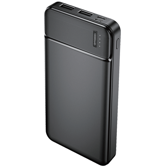 Externe batterij MaXlife MXPB-01, 10000mAh, 12W, 2 x USB-A, Zwart