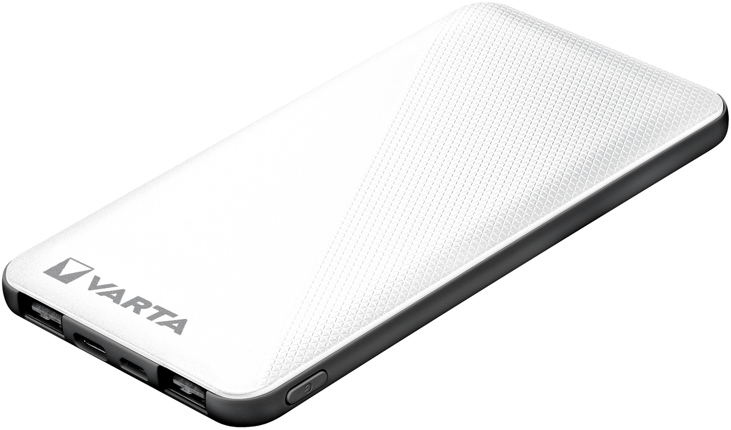 Varta Energy Externe Batterij, 5000mAh, 15W, 2 x USB-A - 1 x USB-C, Wit