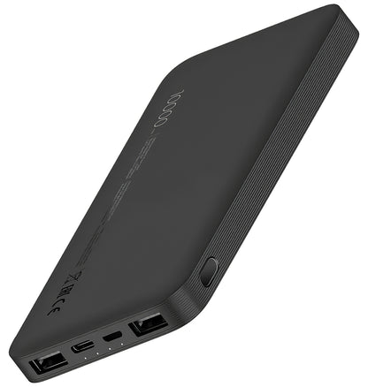 Xiaomi Externe Batterij, 10000mAh, 10W, 1 x USB-C - 2 x USB-A, Zwart VXN4305GL