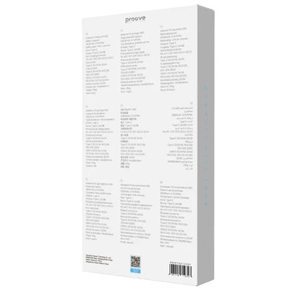 Externe Batterij Proove Illuminator 2, 10000mAh, 22.5W, QC + PD, 2 x USB-A - 1 x USB-C, Zwart PBIP10212201