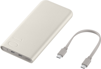 Externe batterij Samsung, 10000mAh, Beige EB-P3401XUEGWW