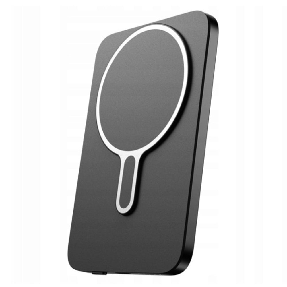 Draadloze Externe Batterij 3MK MagSnap Go, 5000mAh, 20W, PD + FQI, 1 x QI - 1 x USB-C, Grijs