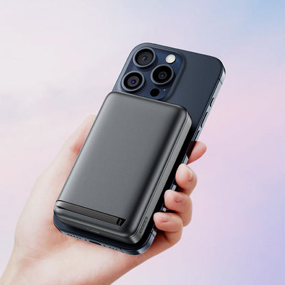 Draadloze Externe Batterij Acefast M11, 10000mAh, 30W, PD + FQI, 1 x QI - 1 x USB-C, Zwart