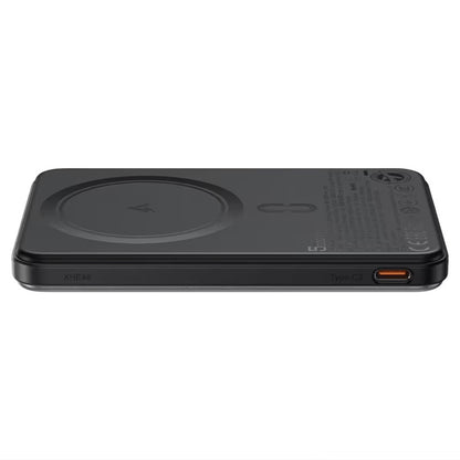 Draadloze Externe Batterij Acefast M30, 5000mAh, 20W, PD + FQI, 1 x QI - 2 x USB-C, Zwart