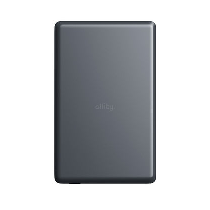Draadloze Externe Batterij Allity. APB-300, 5000mAh, 20W, PD + FQI, 1 x QI - 1 x USB-C, Gri