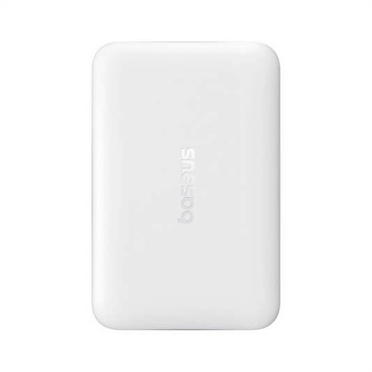 Draadloze Externe Batterij Baseus EnerFill FM11 Ultra-Mini, 10000mAh, 22.5W, PD + FQI, 1 x QI - 1 x USB-C, Wit P1008210E213-00