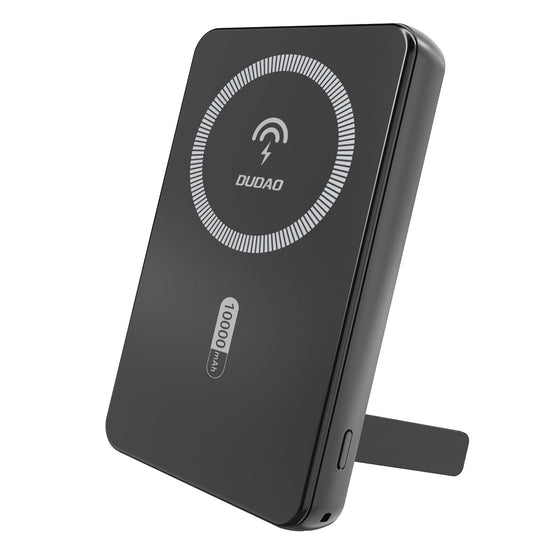 Draadloze Externe Batterij Dudao K14S+, 10000mAh, 22.5W, QC + PD + FQI, 1 x QI - 1 x USB-A - 1 x USB-C, Zwart