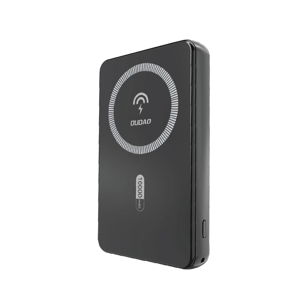 Wireless External Battery Dudao K14S, 5000mAh, 20W, QC + PD + FQI, 1 x QI - 1 x USB-A - 1 x USB-C, Black