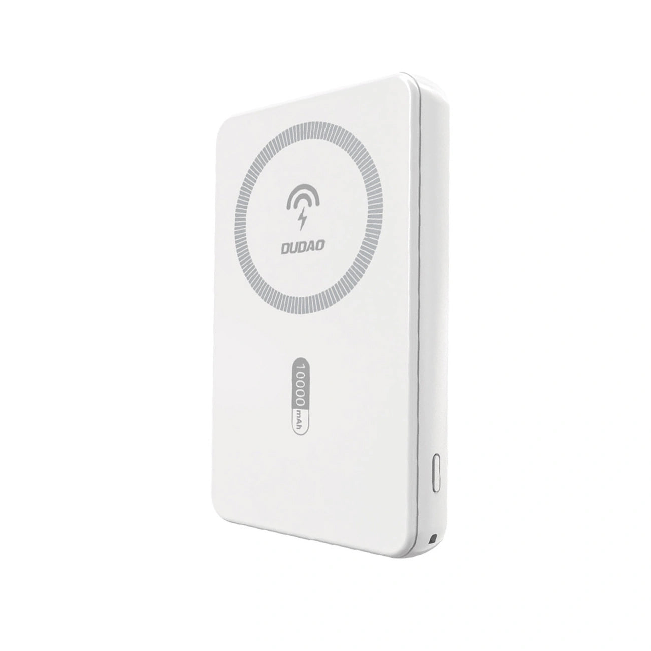 Draadloze Externe Batterij Dudao K14S, 5000mAh, 20W, QC + PD + FQI, 1 x QI - 1 x USB-A - 1 x USB-C, Wit