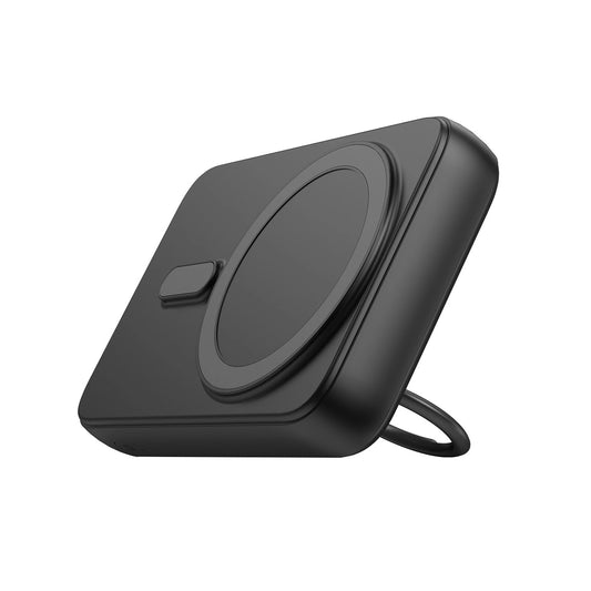 Draadloze Externe Batterij Joyroom JR-W050, 10000mAh, 20W, QC + PD + FQI, 1 x QI - 1 x USB-A - 1 x USB-C, Zwart