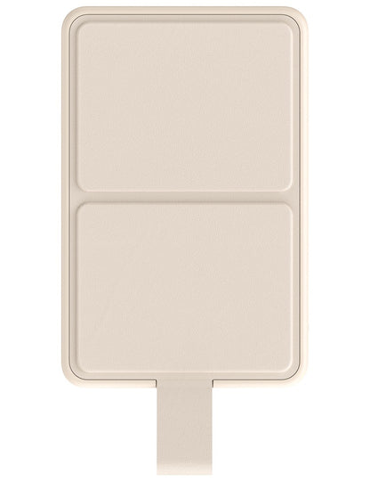 Draadloze Externe Batterij Xiaomi Mi Magnetic, 6000mAh, 15W, PD + FQI, 1 x QI - 1 x USB-C, Beige BHR9074GL