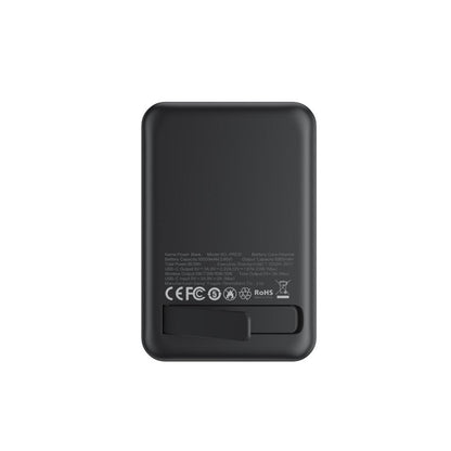 Draadloze Externe Batterij XO Design PR231, 10000mAh, 20W, PD + FQI, 1 x QI - 1 x USB-C, Zwart