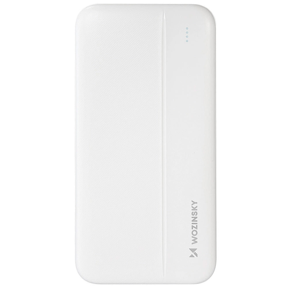 Externe Batterij WZK WPBWE1, 10000mAh, 10W, 2 x USB-A, Wit