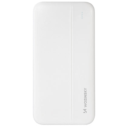 Externe Batterij WZK WPBWE1, 10000mAh, 10W, 2 x USB-A, Wit