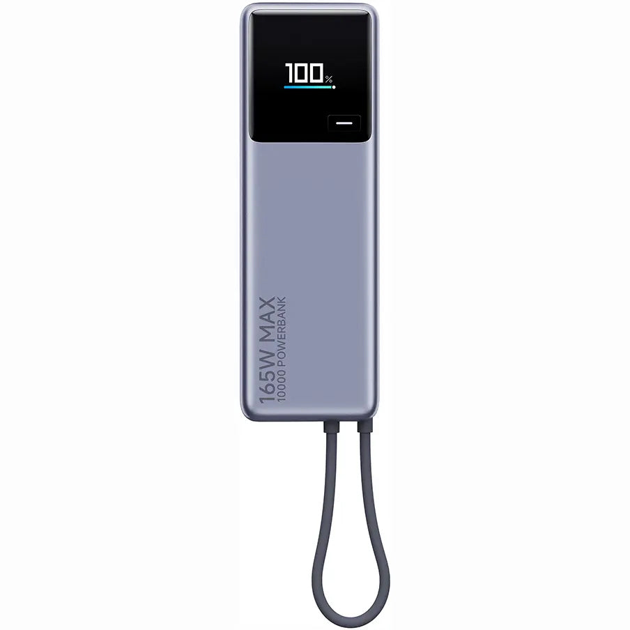 Externe Batterij Xiaomi, 10000mAh, 165W, PD, 2 x USB-C, Grijs PB1165MI