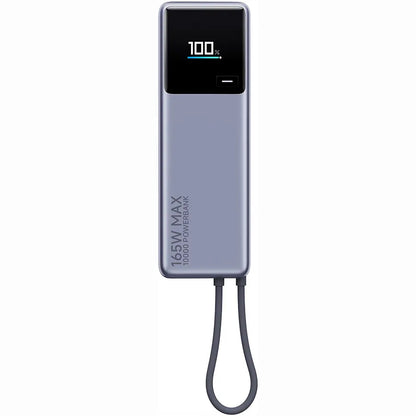 Externe Batterij Xiaomi, 10000mAh, 165W, PD, 2 x USB-C, Grijs PB1165MI