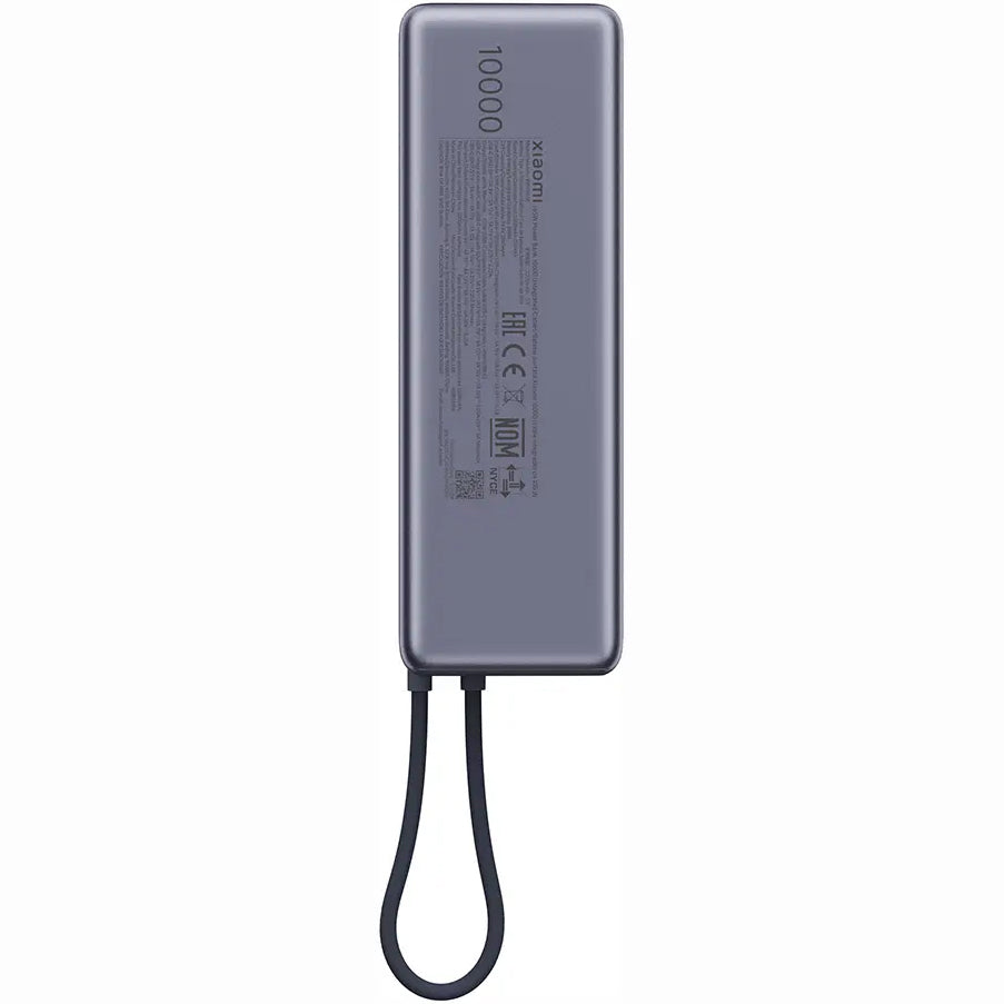 Externe Batterij Xiaomi, 10000mAh, 165W, PD, 2 x USB-C, Grijs PB1165MI