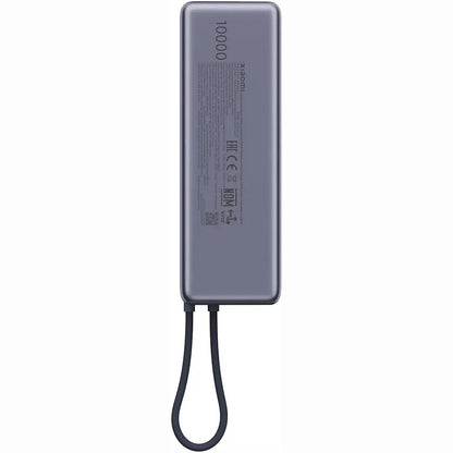 Externe Batterij Xiaomi, 10000mAh, 165W, PD, 2 x USB-C, Grijs PB1165MI