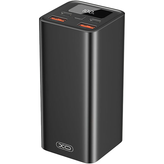 Externe Batterij XO Design PB97, 20000mAh, 65W, QC + PD, 2 x USB-A - 2 x USB-C, Zwart