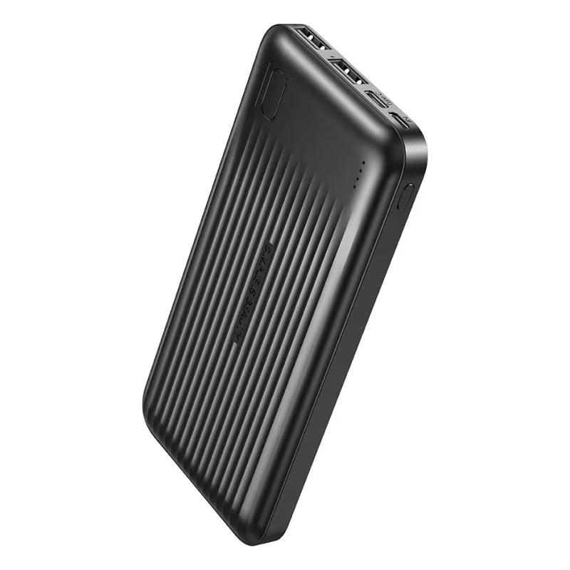 XO Design PB301 External Battery, 10000mAh, 10W, 2 x USB-A, Black