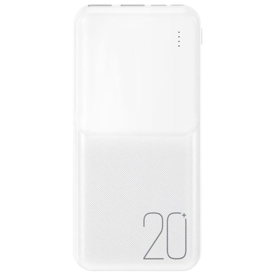 Externe Batterij XO Design PR252, 20000mAh, 10W, 2 x USB-A, Wit