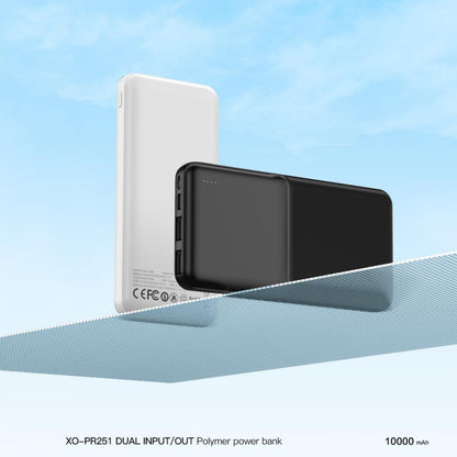Externe Batterij XO Design PR252, 20000mAh, 10W, 2 x USB-A, Zwart