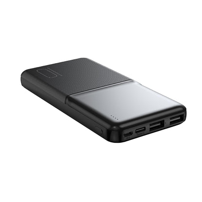Externe Batterij XO Design PR251, 10000mAh, 10W, 2 x USB-A, Zwart