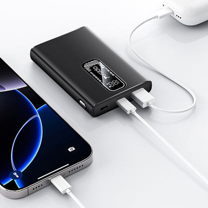 Externe Batterij Yesido YP92, 5000mAh, 22.5W, QC + PD, 1 x USB-A - 1 x USB-C, Zwart