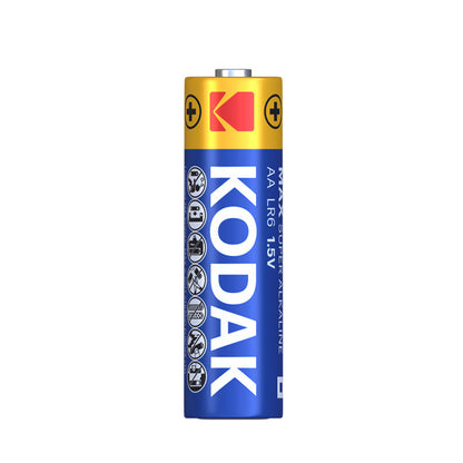 Kodak Max Alkaline batterij, AA / LR6, set van 8 stuks EKSTD30419902P8