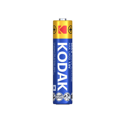 Kodak Max Alkaline batterij, AAA / LR3, set van 8 stuks EKSTD30419896P8