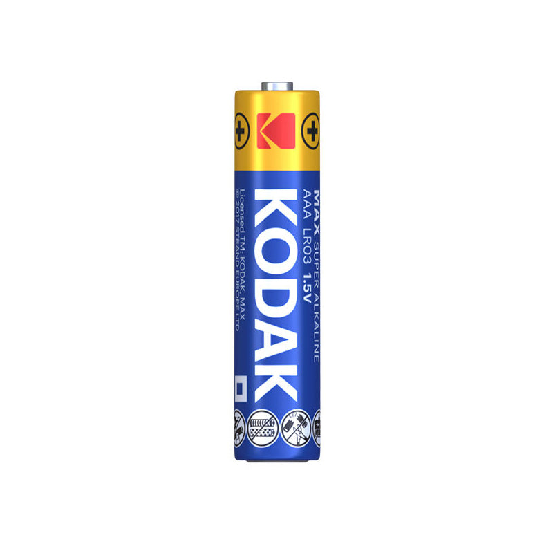 Kodak Max Alkaline Battery, AAA / LR3, Set of 4 EKSTD30952812P4