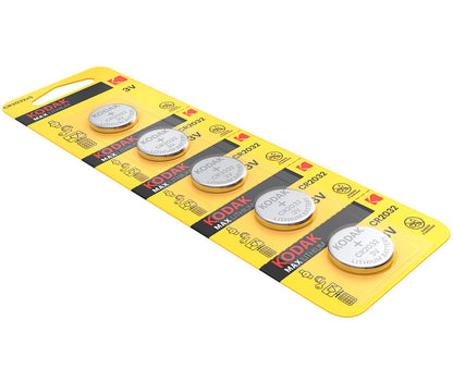 Kodak Max Lithium batterij, CR2032, set van 5 stuks