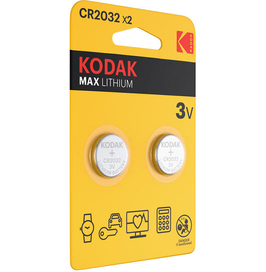 Kodak Max batterij, CR2032, Set van 2 stuks