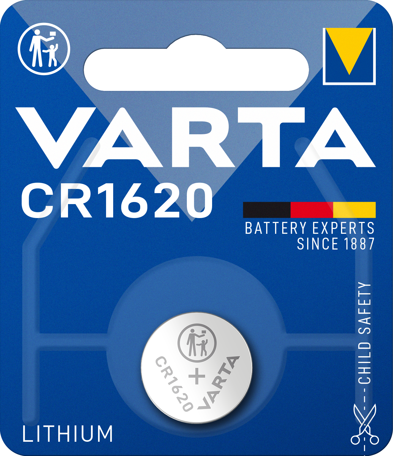 Varta batterij, CR1620