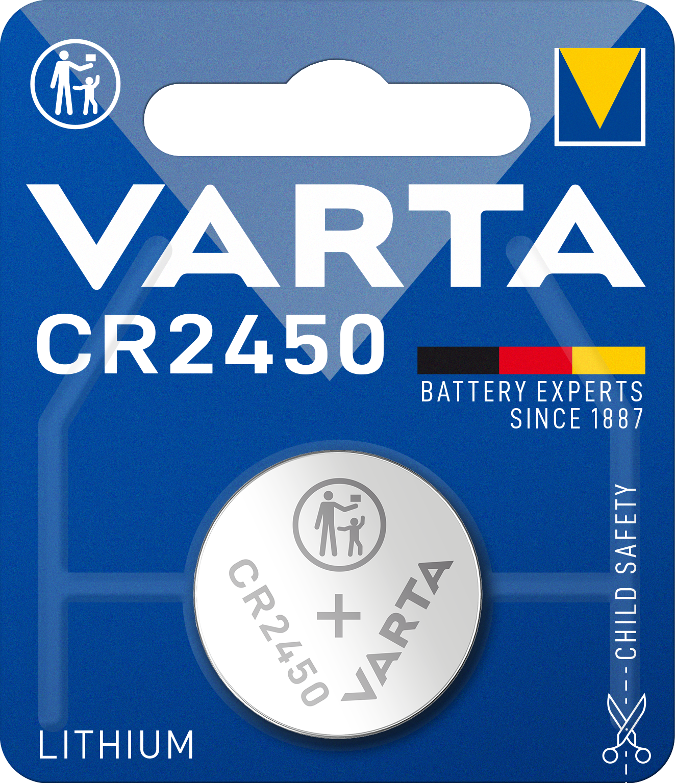 Varta batterij, CR2450