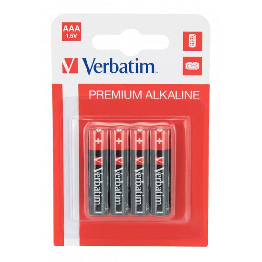 Verbatim Premium batterij, AAA / LR3, Set van 4 stuks 49920