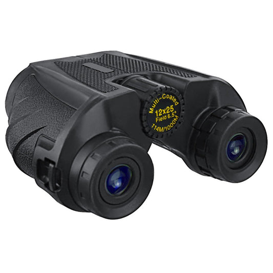 Techsuit BN1 verrekijker, 12x, 25mm, Zwart