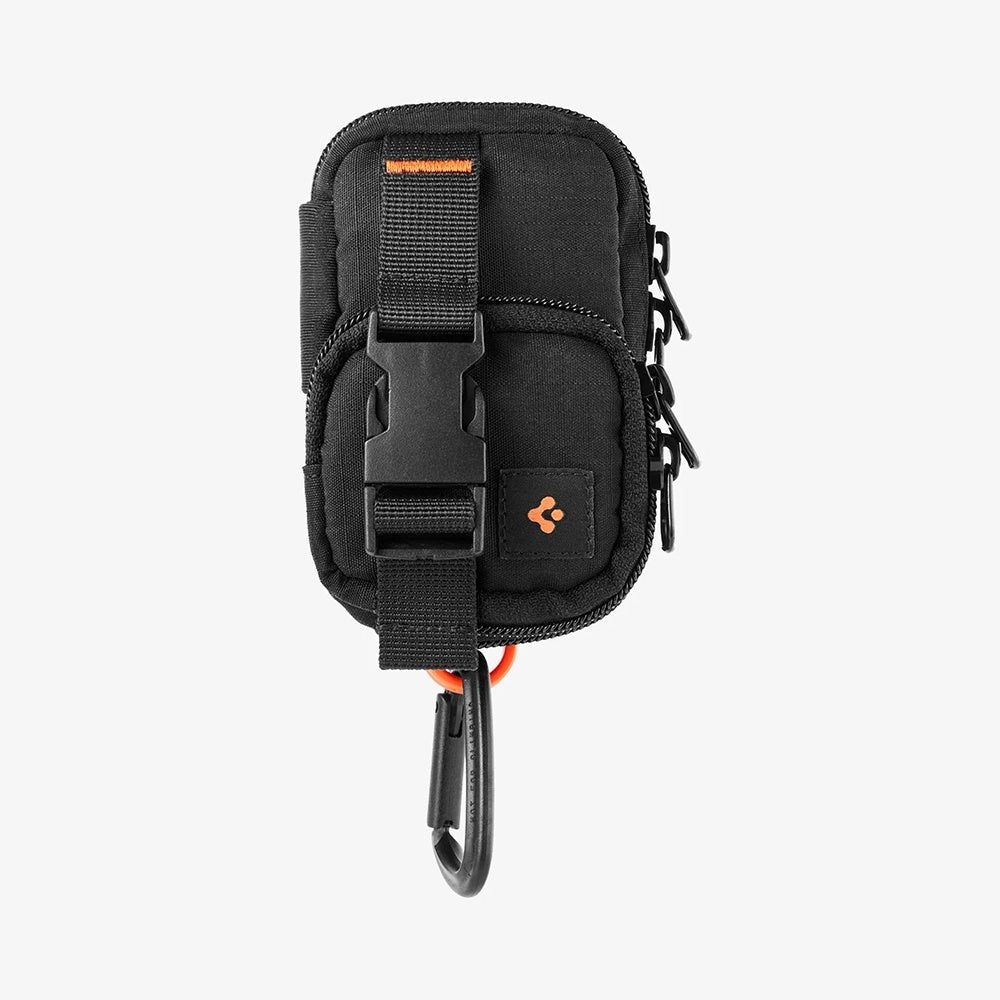 Universele MagSafe Tas voor Telefoon, Spigen, Snap Zip, Zwart