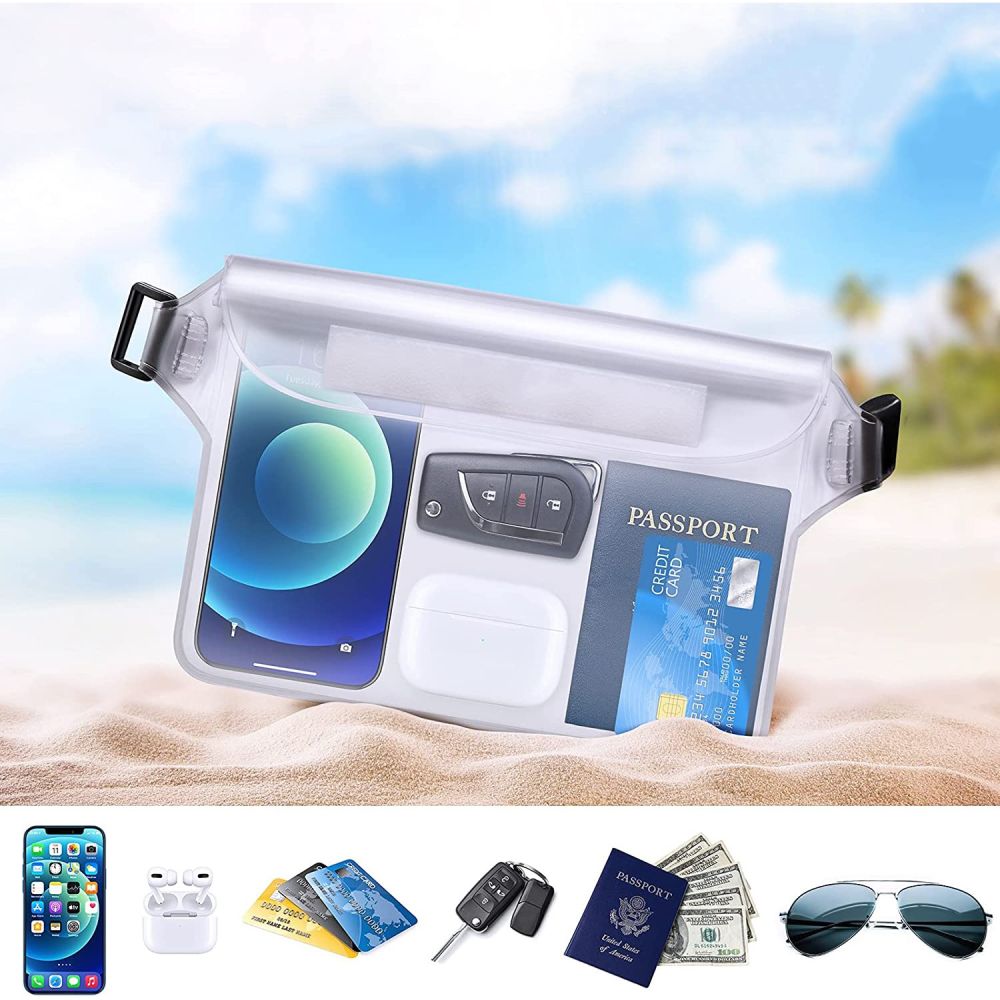 Waterproof heuptas Techsuit, Universeel, Blauw