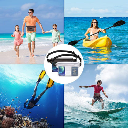 Waterproof heuptas Techsuit, Universeel, Blauw