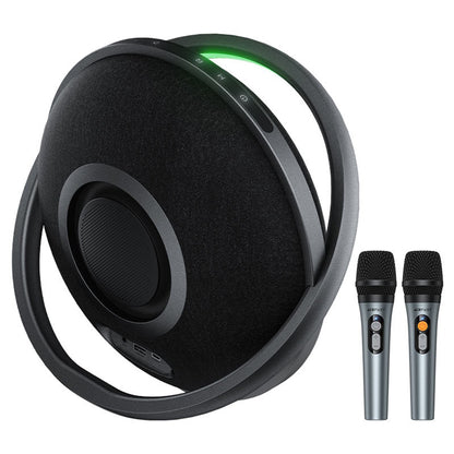 Bluetooth-luidspreker Acefast Karaoke K5 Max, 350W, TWS, RGB, Waterdicht, Zwart