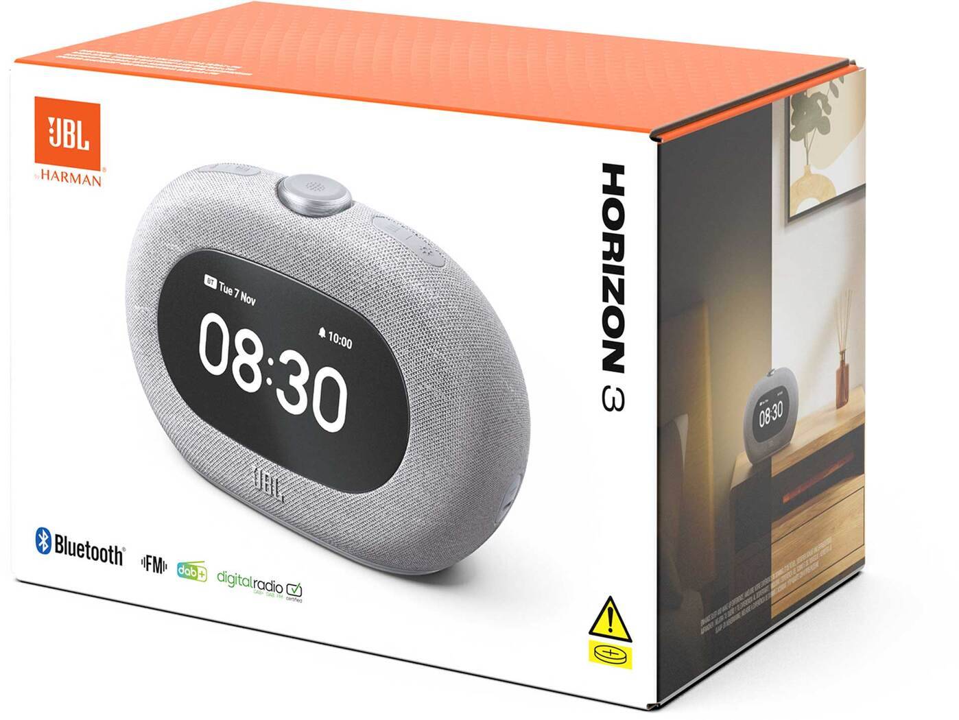 Bluetooth-luidspreker JBL Horizon 3, 2 x 5W, Pro Sound, Grijs JBLHORIZON3GRY