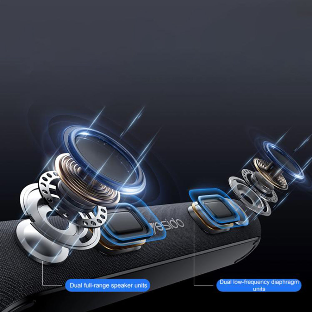 Bluetooth-luidspreker Yesido YSW42, 20W, Zwart