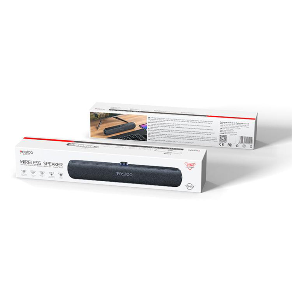 Bluetooth-luidspreker Yesido YSW42, 20W, Zwart