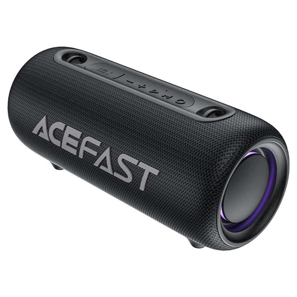 Bluetooth-luidspreker Acefast K2 Air, 2 x 20W, RGB, Waterdicht, Zwart