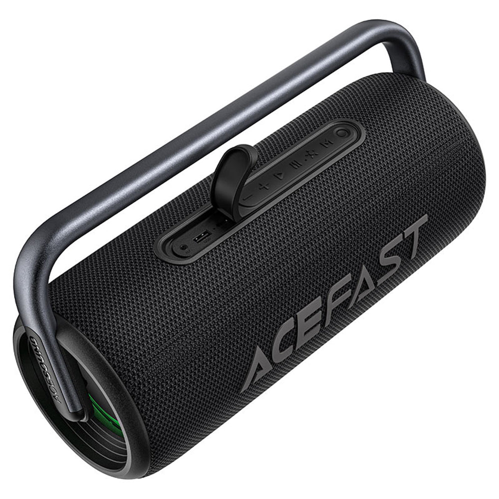 Draagbare Bluetooth Speaker Acefast K2 Pro, 2 x 50W - 2 x 10W, RGB, Waterdicht, Zwart